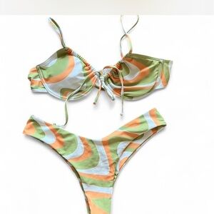 Aurielle Vibrant Swirl Bikini
